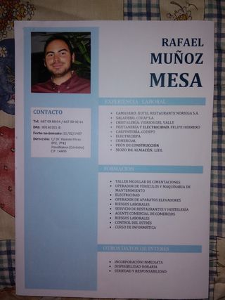 Busco trabajo de Cualquier tipo.