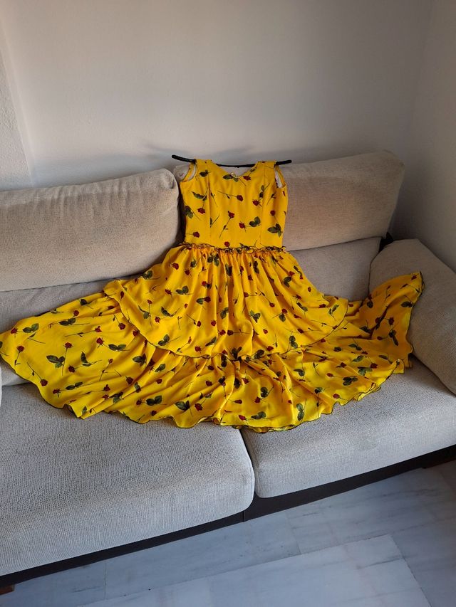 Traje de Flamenca - vestido de gitana