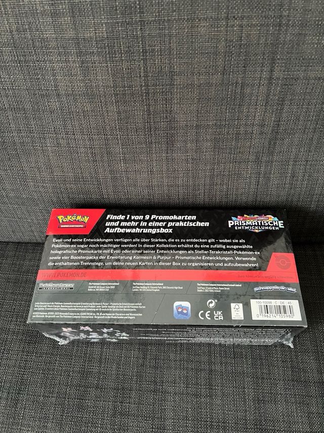 Pokémon Prismatic Evolutions Caja Sorpresa