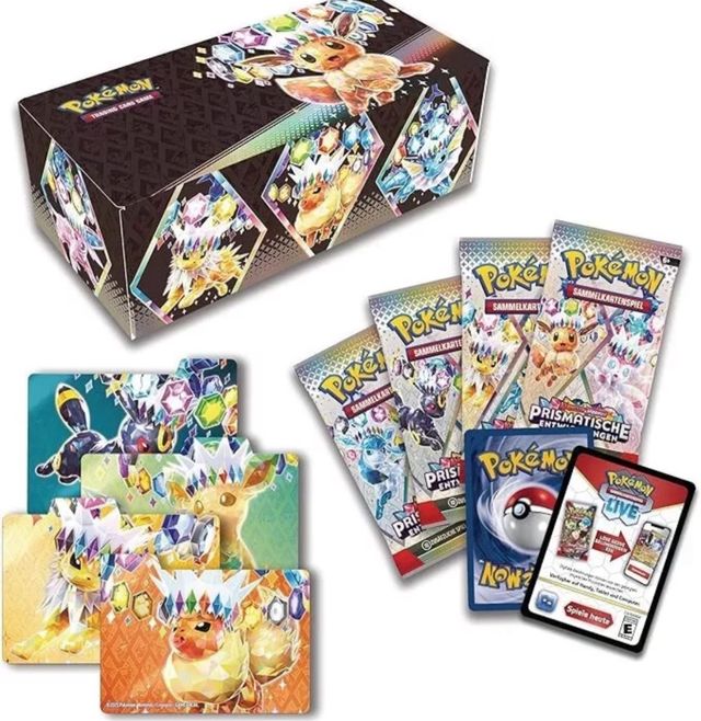 Pokémon Prismatic Evolutions Caja Sorpresa