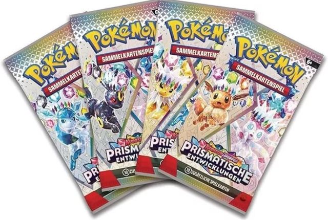 Pokémon Prismatic Evolutions Caja Sorpresa