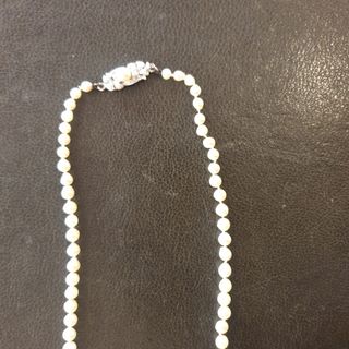 Collar perlas naturales 