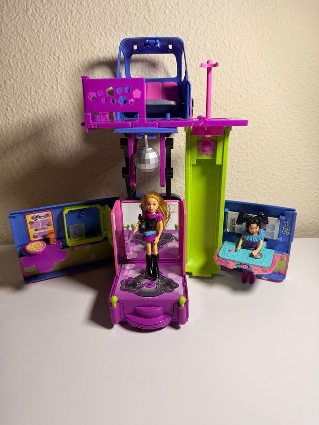 Caravana Discoteca Vintage Polly Pocket.