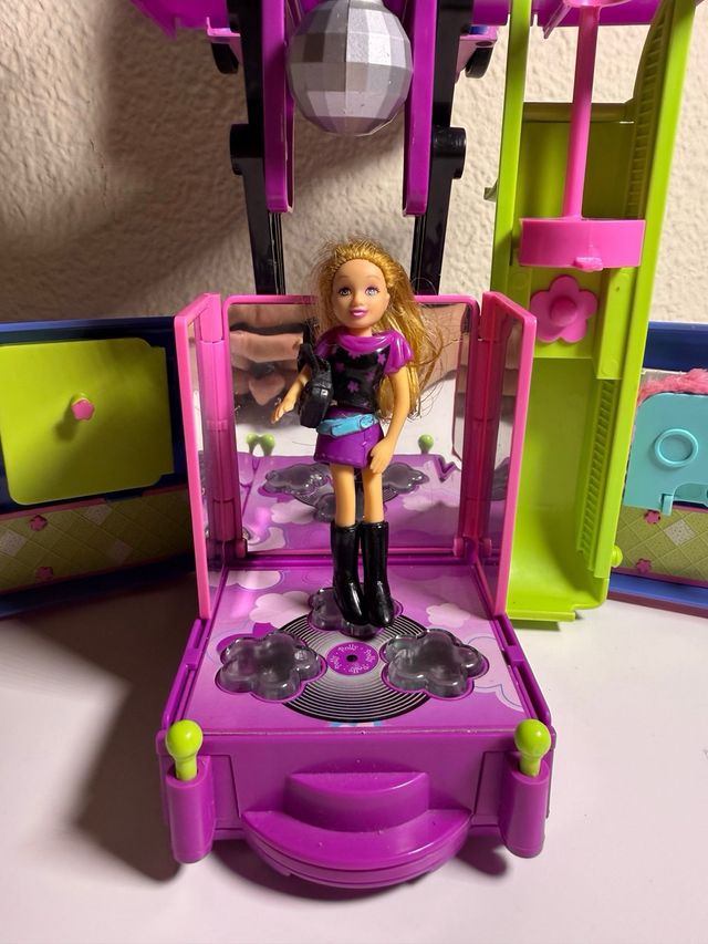 Caravana Discoteca Vintage Polly Pocket.