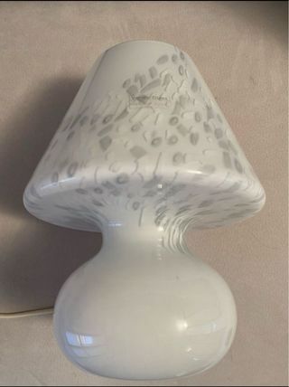 Lampada a fungo vintage Murano Venice Glass