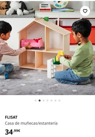 Casita muñecas estantería IKEA