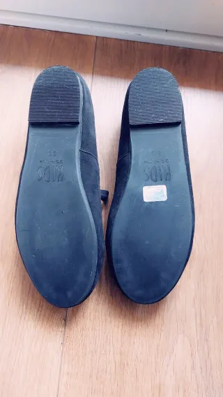 Zapatos niña/chica, bailarinas, negro, 36