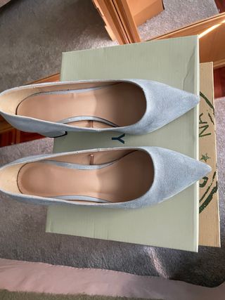 Zapatos azules
