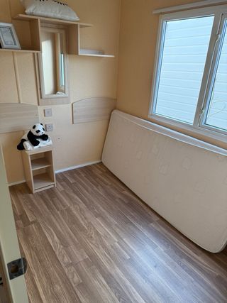 Casa móvil gama alta residencial con chaiselongue