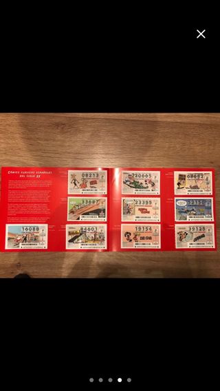 Loteria de los Jueves...Comics clasicos siglo Xx