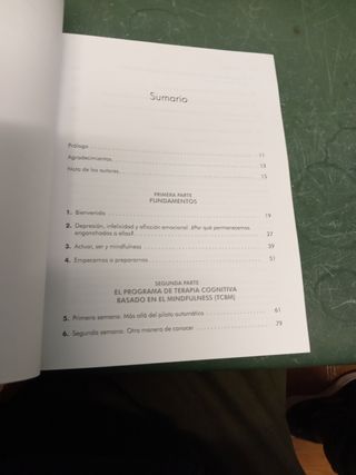 El camino del mindfulness: Un plan de 8 semanas para liberarse de la depresión y el estrés emocional