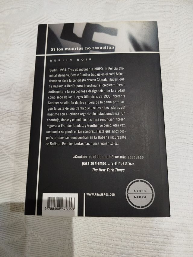 Si los muertos no resucitan (Serie Negra/ Black Series) (Spanish Edition)