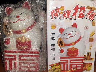 Modello Gatto della fortuna orientale Maneki neko