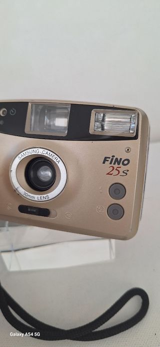 Samsung fino 25s camara analógica