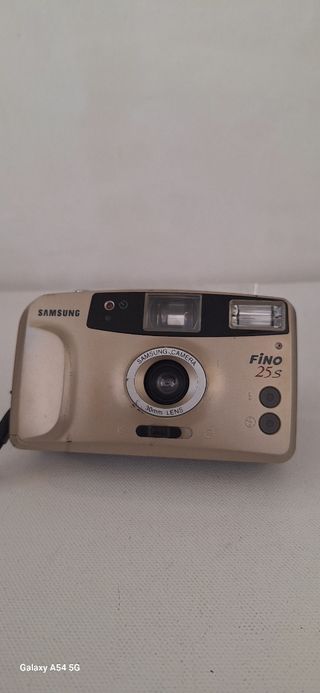 Samsung fino 25s camara analógica