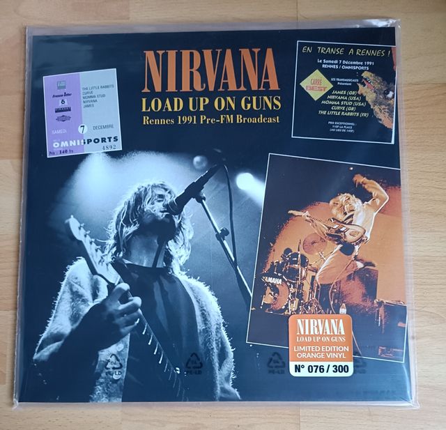 NIRVANA -LOAD UP ON GUNS -VINILO 
