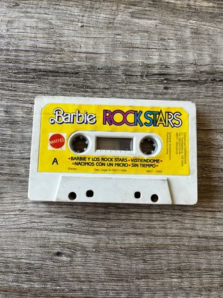 CASSETTA PROMOZIONALE BARBIE ROCK STARS