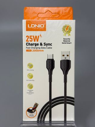 Cable de datos y carga USB A USB C 2m LDNIO