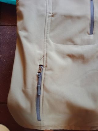  chaleco  verde oliva shof Shell tipo gore tex
