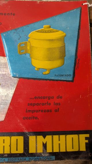 Placa vintage