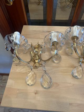 Apliques de parede vintage (par)