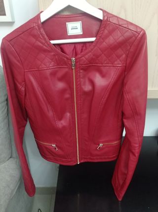 Chaqueta mujer roja 