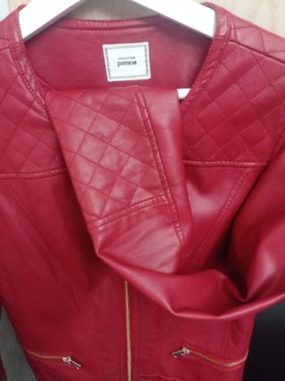 Chaqueta mujer roja 