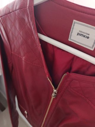 Chaqueta mujer roja 