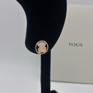 Pendientes de plata 925 TOUS cuarzo rosa