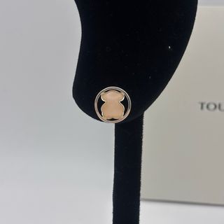 Pendientes de plata 925 TOUS cuarzo rosa