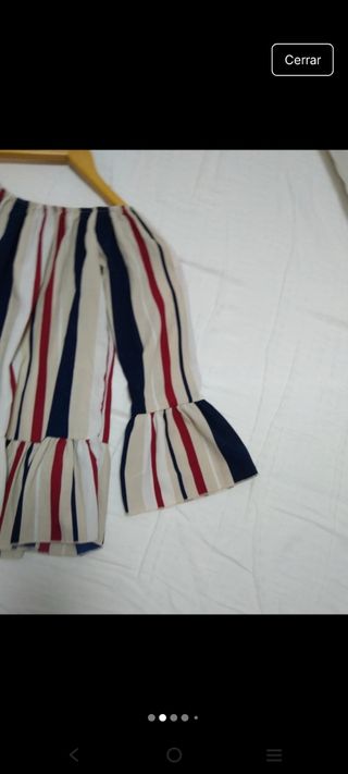 Blusa de rayas