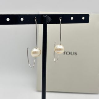 Pendientes de plata 925 TOUS con perlas