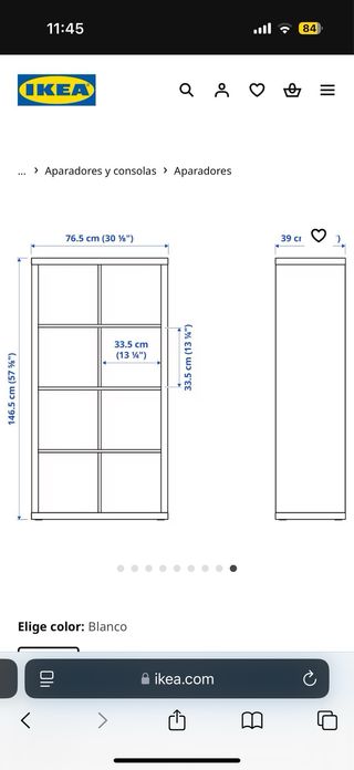 Estantería IKEA kallax