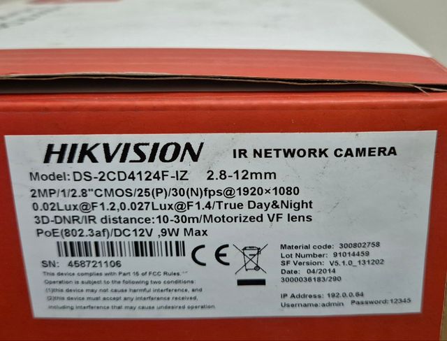 Telecamera Dome Hikvision