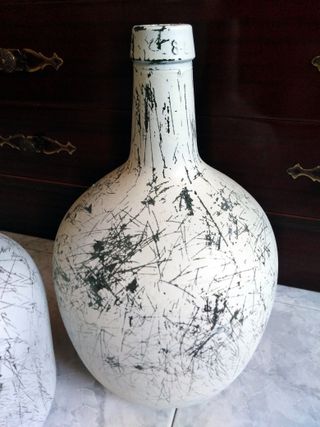 PRECIOSO JUEGO DE DAMAJUANAS DE DISEÑO