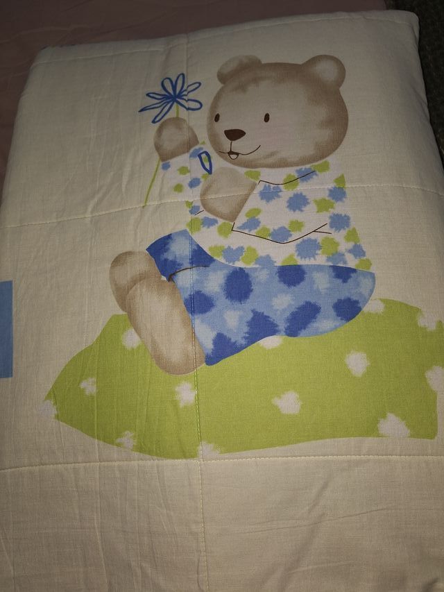 Edredón  reversible cama 90 cm habitación infantil
