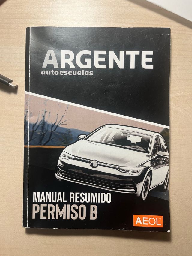Libro del Manual del Permiso B AEOL