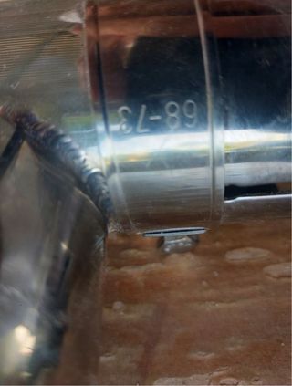 Ponteira de escape dupla