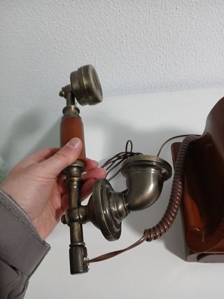 Teléfono vintage.