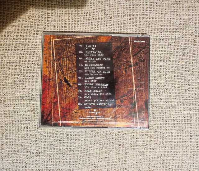 Recopilatorio de universal España Eeuu 2002