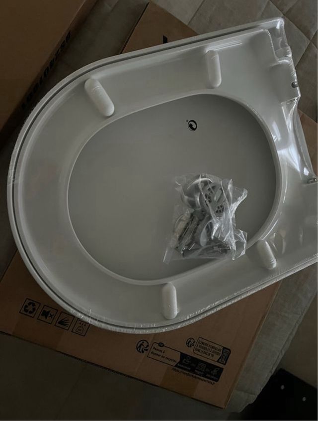 Tapa wc precintada caída amortiguada