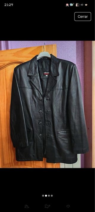 Chaqueta de cuero