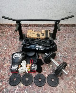 Kit gimnasio. 
