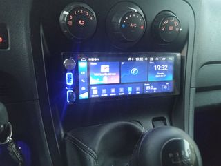 Pantalla de radio androy