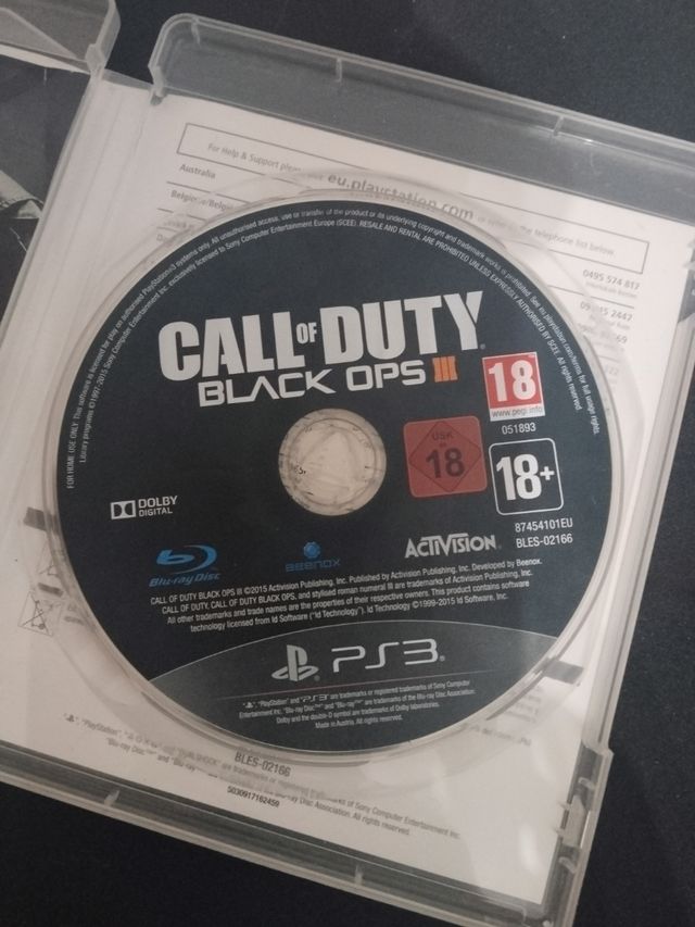 Calle of Duty Black OPS III