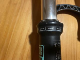Horquilla rock shox recon silver 120mm