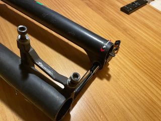Horquilla rock shox recon silver 120mm