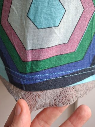 Camiseta desigual talla M