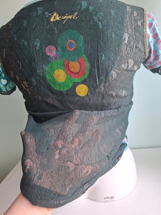 Camiseta desigual talla M