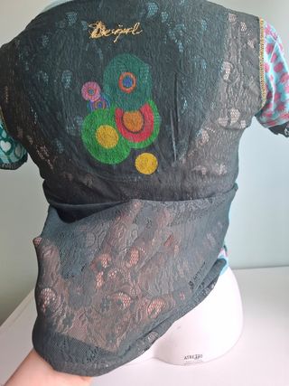 Camiseta desigual talla M